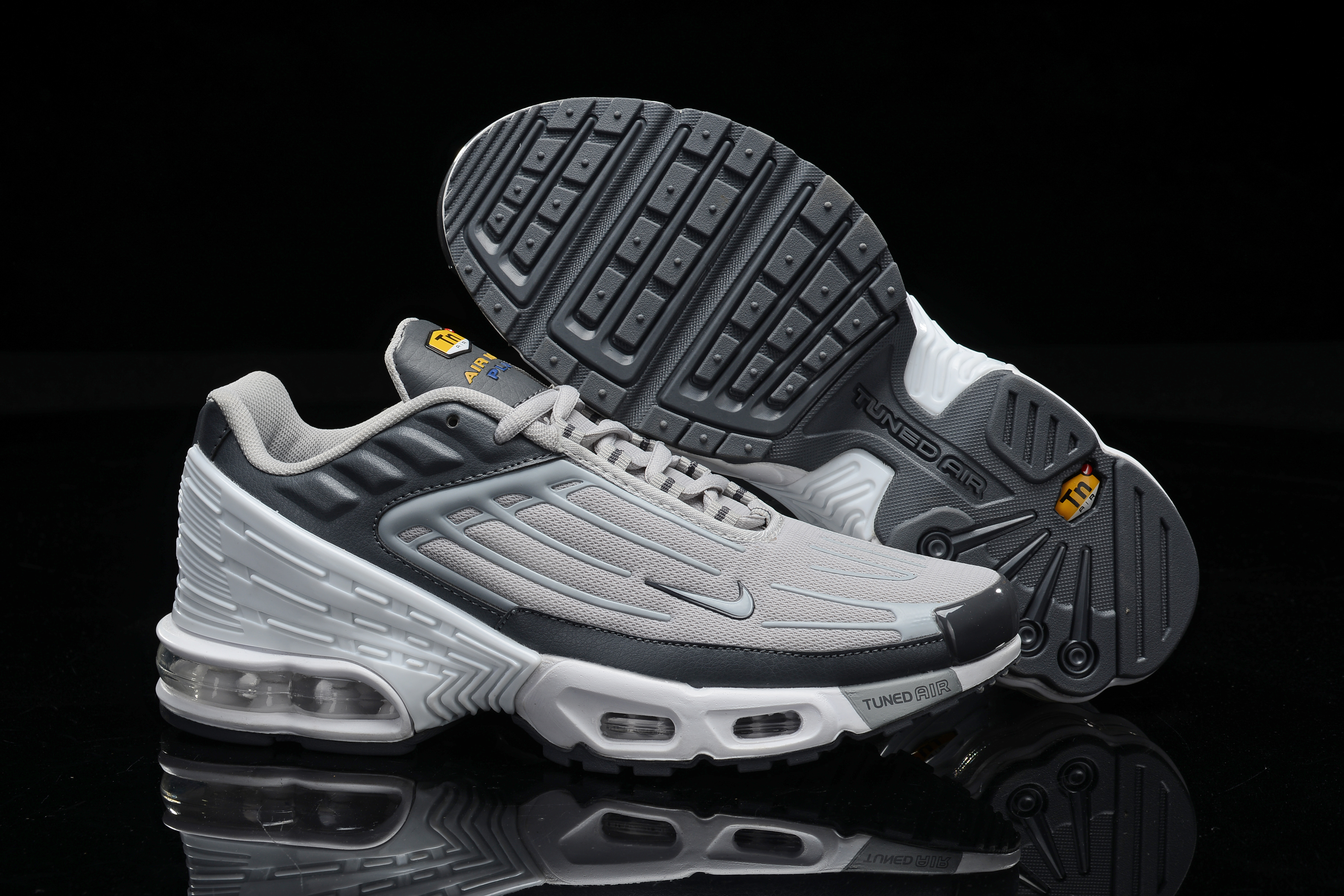 2020 Nike Air Max Plus Grey Black Shoes